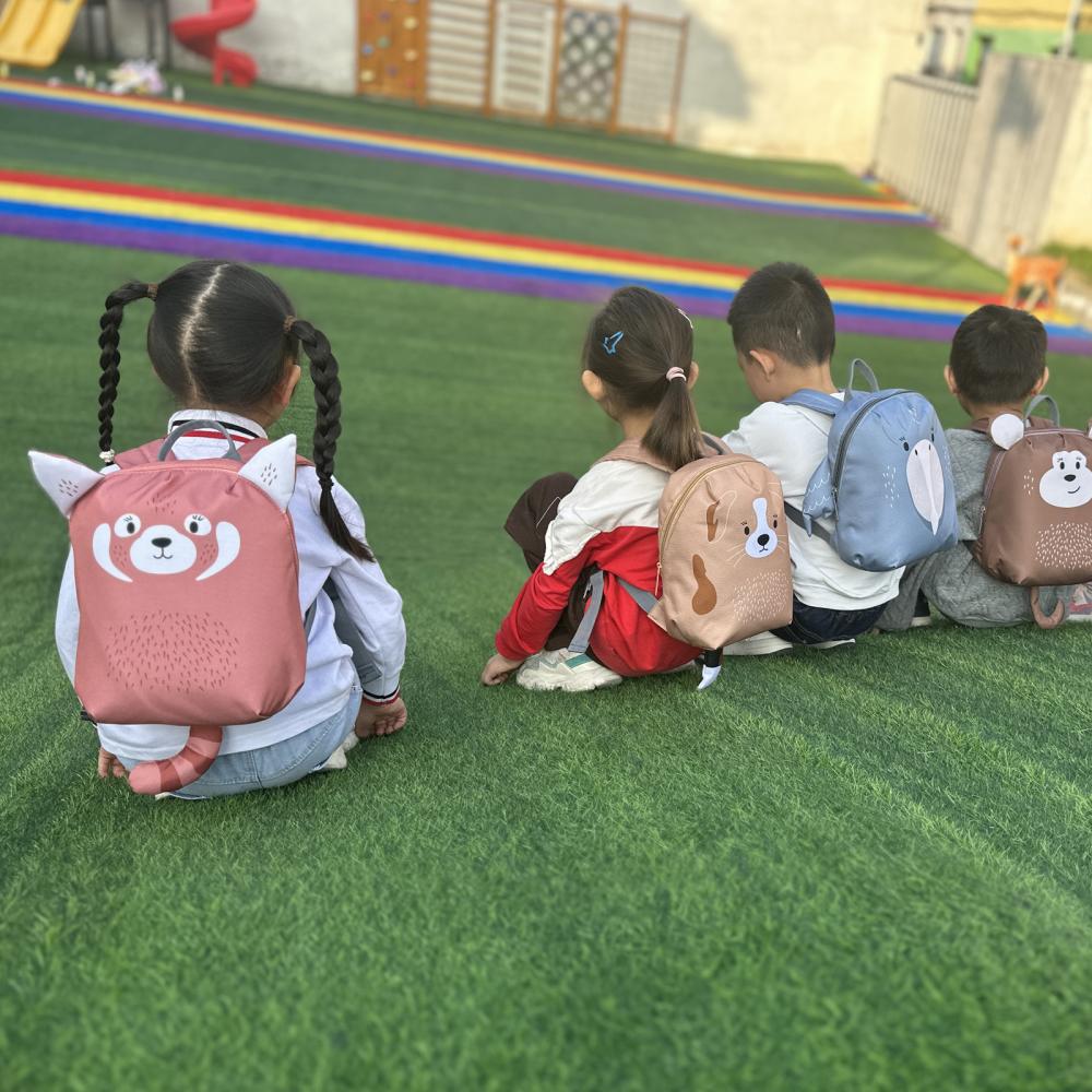 Children School Bags Cartoon Animal Backpack for Boys Girls Waterproof Schoolbag Kindergarten Schoolbag