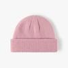 Elastic Vintage Dome Hat Brimless Bonnet Beanies Hip-Hop Knitted Cap  for Boy Girls
