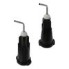 200pcs 20 Gauge Dispensing Needles Black Dispensing Needle Tips Pre Bent Flow Bent Dispensing Tips