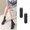 Women's Boneless Cotton Mid-calf Socks for Spring and Autumn, Bow Embroidery Lolita Pile Socks, Winter Long-staple Cotton Socks