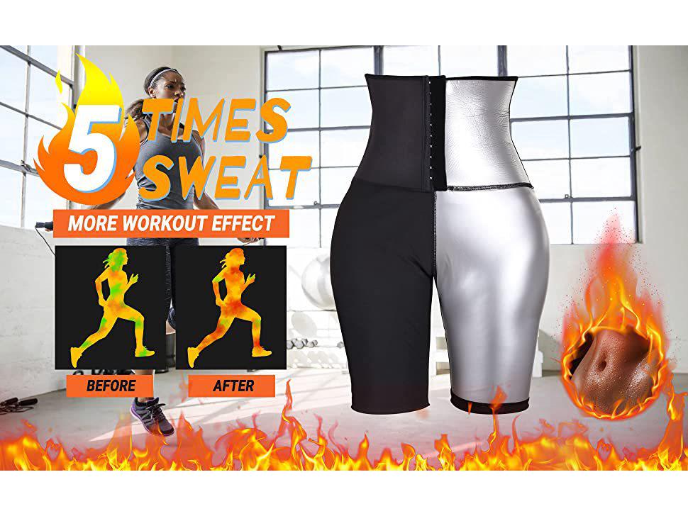 Женские леггинсы с высокой посадкой и моделирующим эффектом - Потовыделяющие, Подтягивающие бедра, Контролирующие живот брюки для йоги