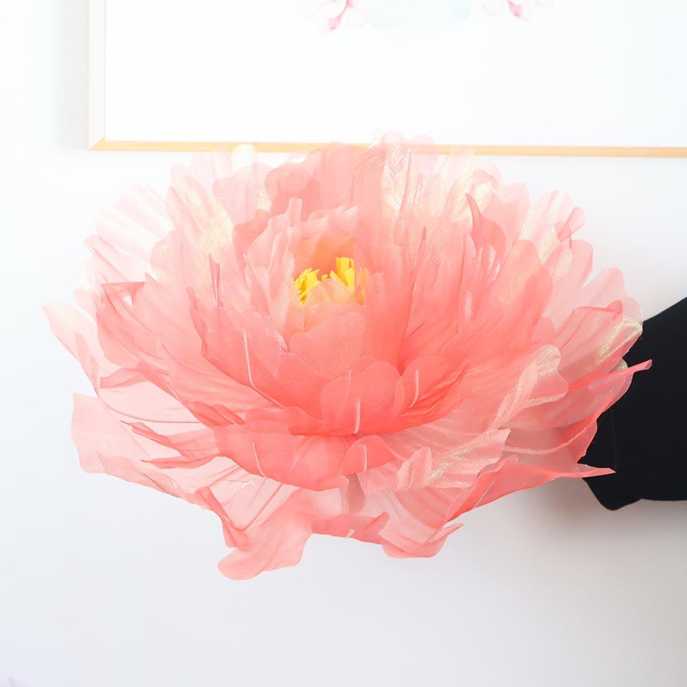 Colorful Peony Flower 3D Fake Flower Fashion Simulated Flower  Shopping Mall Hotel Set