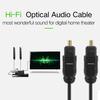1/2/3/5/10/15/30m Optical Toslink Digital Audio Cable Cord Wire for Speaker TV