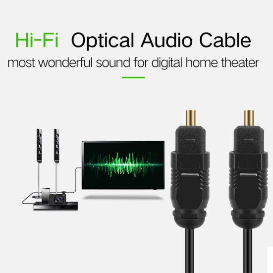 1/2/3/5/10/15/30m Optical Toslink Digital Audio Cable Cord Wire for Speaker TV
