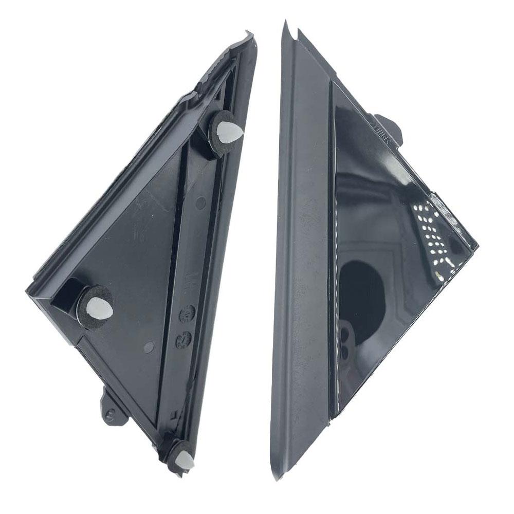 Автомобильная левая и правая дверь, зеркальный чехол с флагом, глянцевый черный 1SH17KX7AA для FIAT 12-17