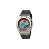Casio Кастомизированные часы модифицированная серия GA2100 серия Farm Oak GA-2100-1A1 модифицированные-Xingzhu Kun Кварцевые Стальной ремешок YinSeBiaoKeHeiSeFuXiangJiaoDai