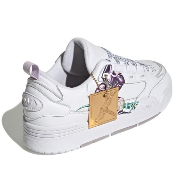 Yu-Gi-Oh! X Adidas ADI2000 Dark Magician Men Sneakers White Cloud-White Purple-Tint H06423
