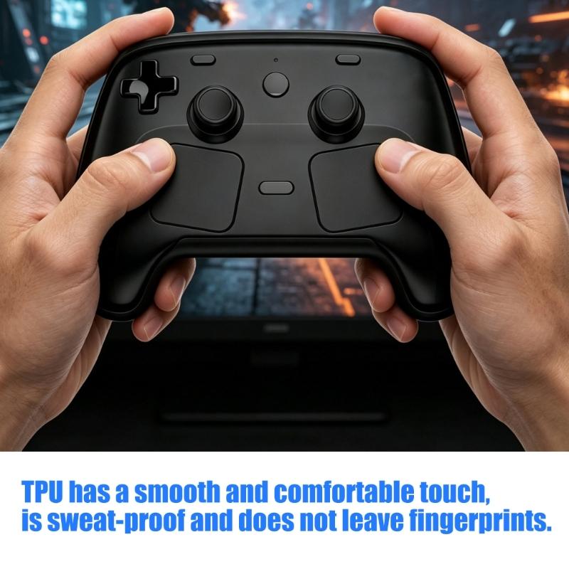Игровые аксессуары для Steam Controller 2026 Защитный чехол-оболочка Защитный чехол от царапин для контроллера Гибкая накладка Чехол из ТПУ