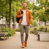 Nike Zoom Vomero Roam Safety Orange Мужские кроссовки Gum-Light-Brown Flax Hyper-Violet FV2295-800