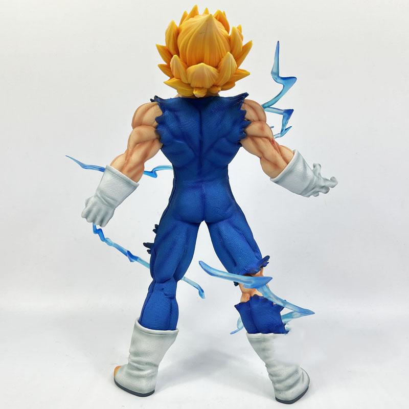 27 см Фигурка Аниме Dragon Ball Z Маджин Веджета Самоуничтожение Супер Сайян Фигурки Действия ПВХ Статуя Фигурка Модель Игрушки Подарок