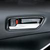 For Toyota Corolla -2026 Carbon Fiber Inner Car Door Handle Bowl Cover Trim