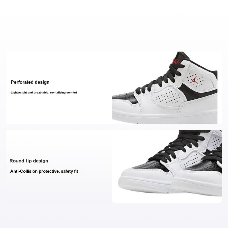 Air Jordan Access PS Белые Черные Детские Кроссовки Гимнастический Красный AV7942-101