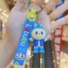 Милый мультяшный кулон-брелок Лабубу Креативная кукла каваии Брелок для ключей автомобиля Изысканные аксессуары для украшения рюкзака Подарки