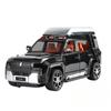 1/24 Scale BYD LOOK UPAT U8 Off-road Version Alloy SUV Diecast Model Sound & Light Pull Back Toy Trendy Display Ornament Gift for Kids