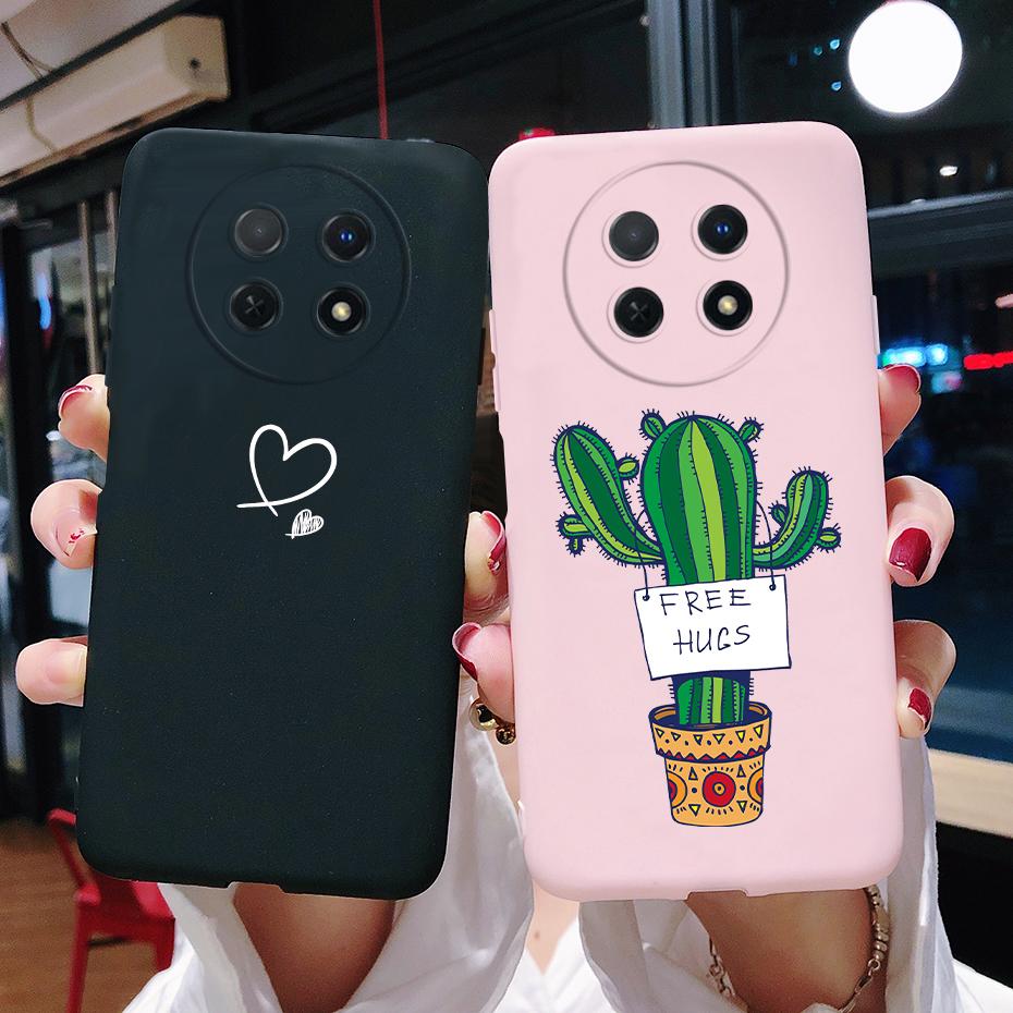Чехол для Huawei Nova Y91 2023, милый мультяшный кот, Funda, мягкая силиконовая задняя крышка для Huawei NovaY91 Y 91 STG-LX1 STG-LX2, чехол для телефона