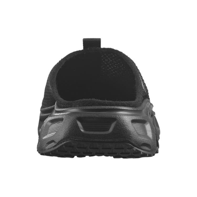 SALOMON Reelax Slide 6.0 Дышащие Амортизирующие Повседневные Полые Шлепанцы Женские Сандалии Черные 471124