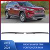 Декоративные накладки на передний бампер, накладка на решетку, боковая накладка из АБС-пластика для Toyota RAV4 2024 53124-OR070 53123-OR080