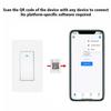 LangYeao Matter WIFI Smart Home Wall Switches Homekit APP Support  US Swithman 1200W 10A Max Load Google Alexa