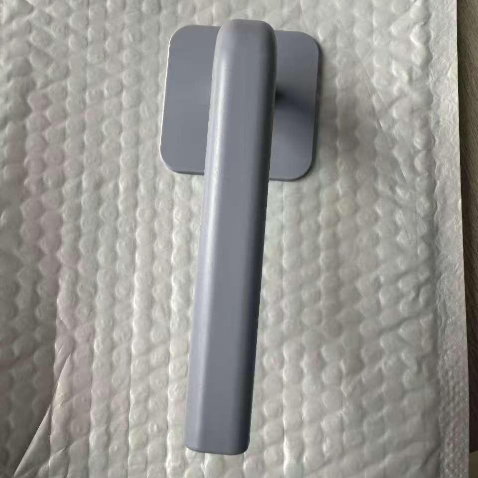 Многофункциональный крючок L-образной формы черного цвета без проколов для крышек кастрюль и занавесок для душа