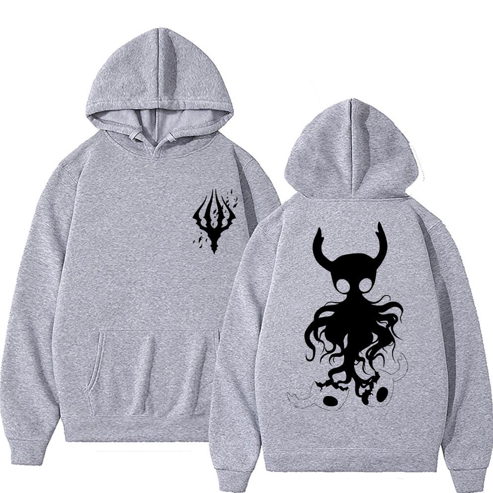 Игровой Худи Hollow Void Hollow Knight Darkside с принтом Мужской Манга Мода Худи Спортивный костюм Мужчины Женщины Аниме Худи
