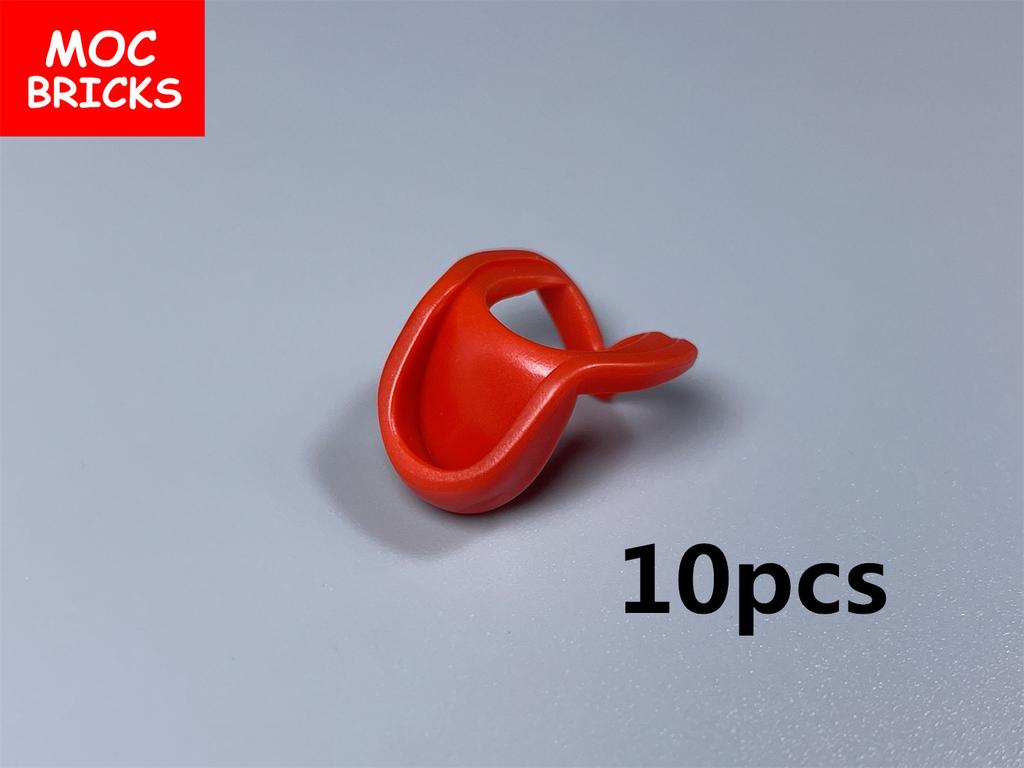 MOC Блоки Головной убор Капюшон Шлем Опущенный 4 см Тело Фигурки Аксессуар для ношения 30381 15428 Строительные кубики Игрушки Детские подарки