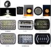 7-inch Dragon Board Headlights for JEEP Wrangler & Harley Motorcycles