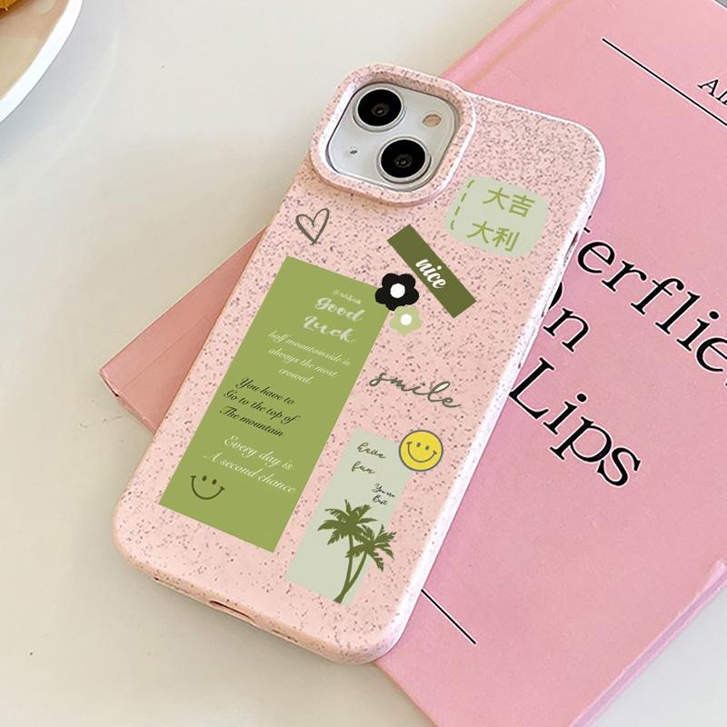 Mobile Phone Cases for iPhone 11 13 XR 15 Pro Max 12 14 Pro Max Case iPhone 16 7 Plus 8 Plus XS Max Degradable and Environmentally Friendly