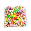 24/48/80/160pcs Party Blower Colorful Whistles Cheer Generator Atmosphere Creating Supplies Festival Birthday Celebration XJM