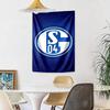 Fc Schalke3 Wall Decor Tapestry Art For Pet Memorial Birthdaywedding Party Backdrop Family Gift