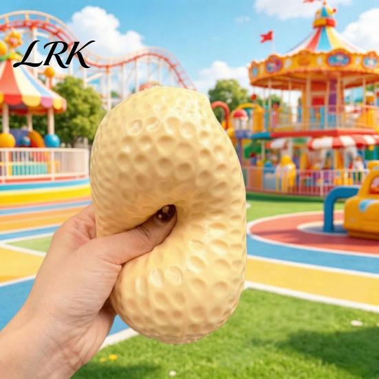 Сенсорные игрушки от тревоги Антистресс Утка Игрушки-фиджеты, Милый Ананас Арахис Декомпрессионные Сжимаемые Игрушки для Детей Взрослых, Мягкие Медленно Возвращающиеся для Взрослых Офис Дом,