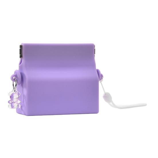 Силиконовый футляр для ретейнеров с застежкой-кнопкой, защитой от ударов и вентиляционными отверстиями. Портативный футляр для ортодонтических элайнеров для повседневных дел и путешествий.