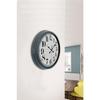 Металлические настенные часы с большими цифрами 40 см