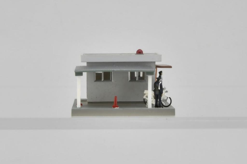 TOMYTEC Scenery Collection Scenery Accessories 047-3 Police Box 3 Diorama Supplies