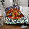 Manchester Blanket Comfortable Suitable for Office Chair Bed Bedding for All Occasions Playful Design Ideal Gift For Birthday Valentine'S Day