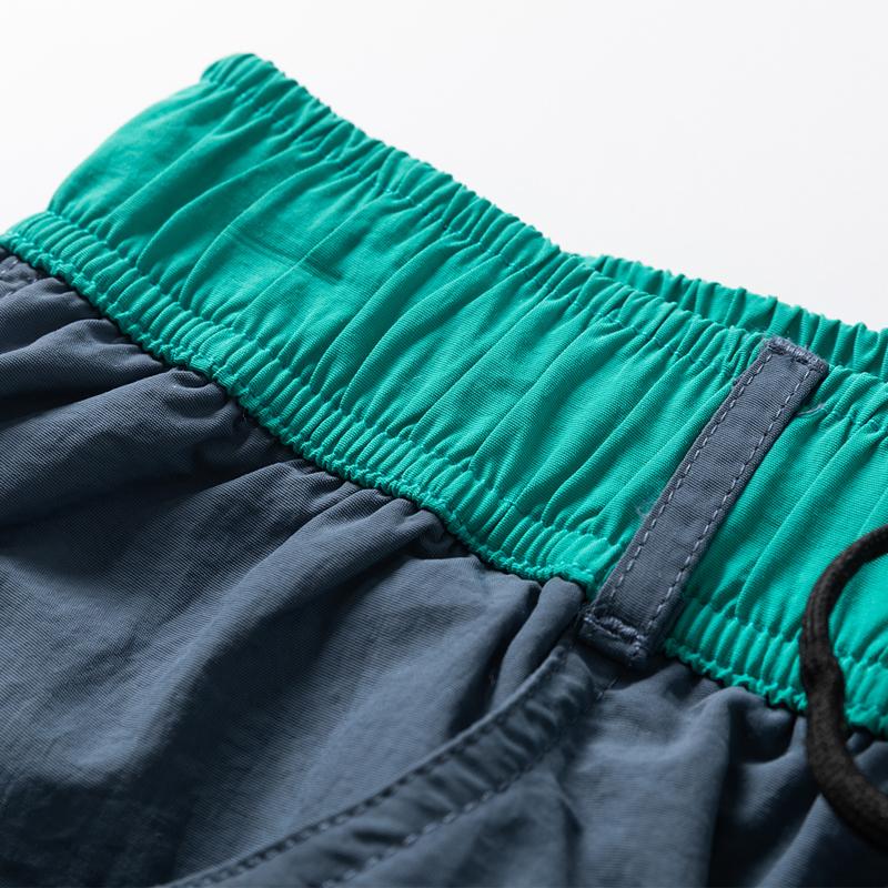 Модные летние шорты-карго для мужчин, повседневные мужские шорты с эластичной резинкой на талии, летняя одежда