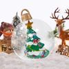 Christmas LED Lighted Transparent PVC Balloon Layer Inflatable Festive Ball for Outdoor Party Display Holiday Celebration Decor