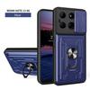 Для Redmi Note 13 Pro/Note 13/Redmi K70E Redmi 12C Redmi 11A 4G Автомобильный Чехол для Телефона с Магнитным Вращающимся Кольцом и Слотом для Карты
