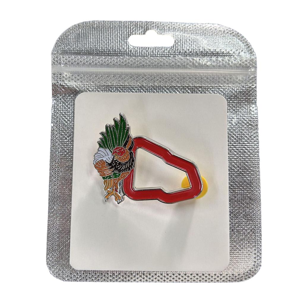 New Era Cartoon Hat Pins Metal Baseball Cap Brooches Fashion Clothing Accessories Non-Slip Cap Badge Hat Decoration