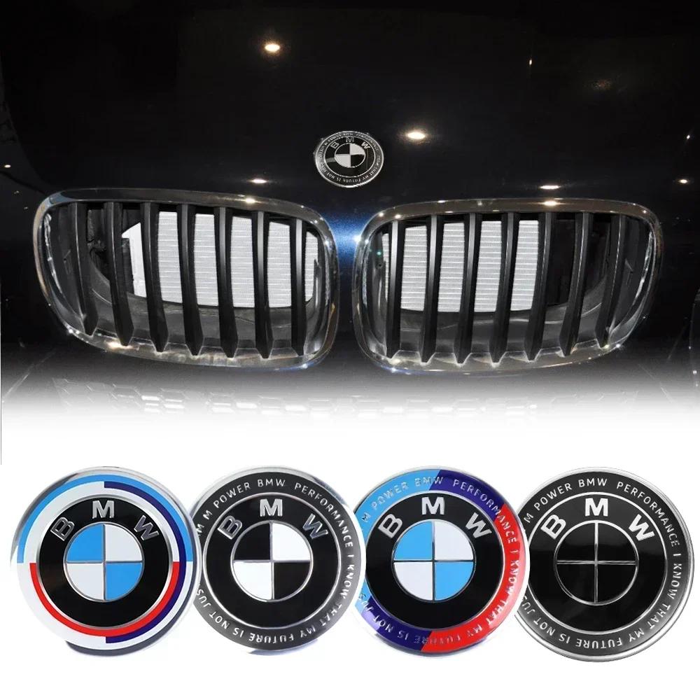 74mm 82mm Car Hood Front Badge Tail Trunk Emblem Replacement Sticker Bmw F20 F30 G20 f31 F34 F10 G30 F11 X3 F25 X4 I3 M3 M4 AV3