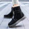 Женские зимние ботинки, высококачественные женские ботильоны с толстой подошвой, дизайнерские удобные повседневные кроссовки, плюшевые теплые женские ботинки Botas Mujer