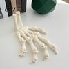 Creative Holiday Atmosphere Decor Halloween Skeleton Hands, 3D Printed Hand Bones Model, Realistic Handmade Bone Models for Party Spooky Claw