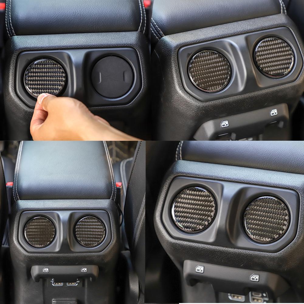 for Jeep Wrangler JL Gladiator JT 2018-2025 Dashboard Air Conditioner Vent Outlet Decoration Cover Trim Car Interior Accessories