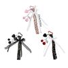 Брелок для ключей автомобиля для женщин, девочек, милый брелок, подвески для сумки, металлический брелок в виде сердца и бантика, аксессуары для рюкзаков, кошельков