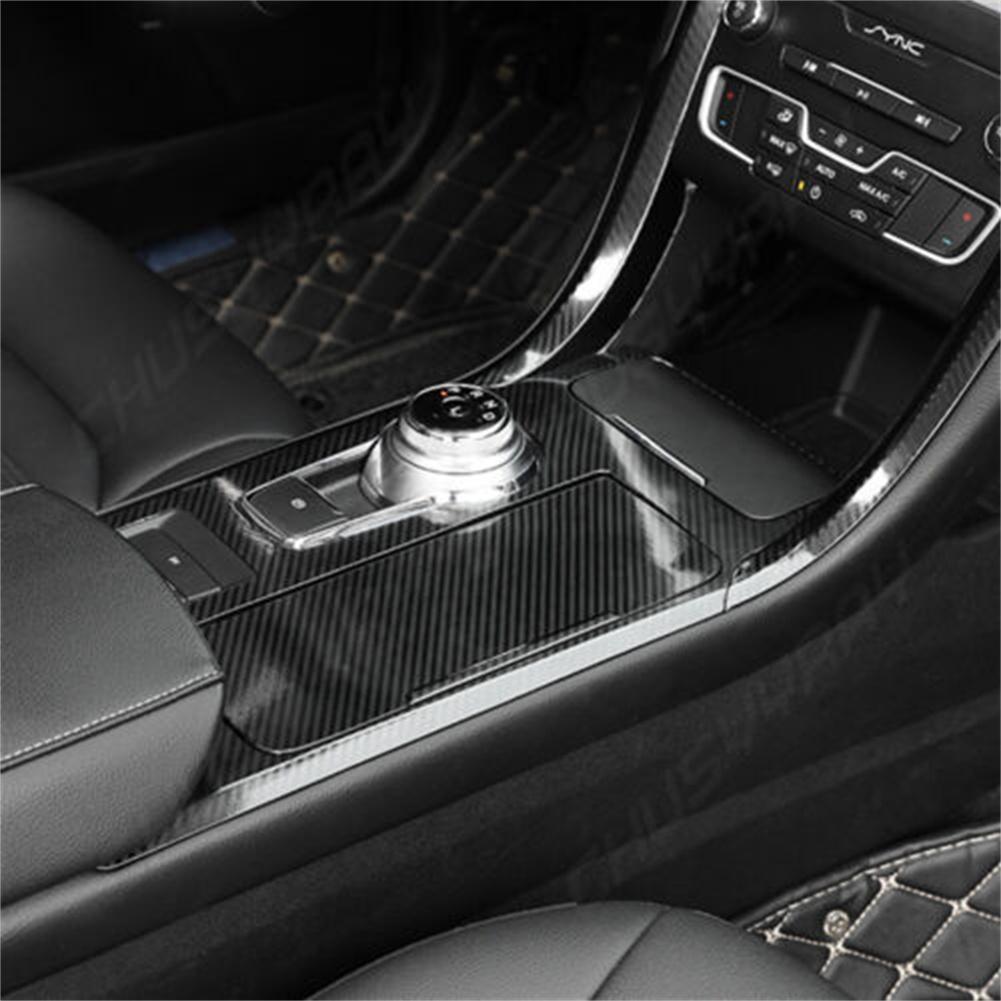 5D глянцевая для BMW X5 F15 2014 2015 2016 2017 2018 внутренняя наклейка из углеродного волокна