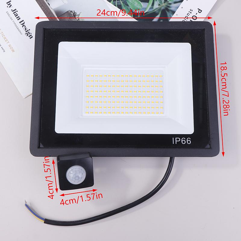 8Inch Led Light Portable Spotlights Cordless Outdoor Work Fishing Handheld Emergency Tool Light