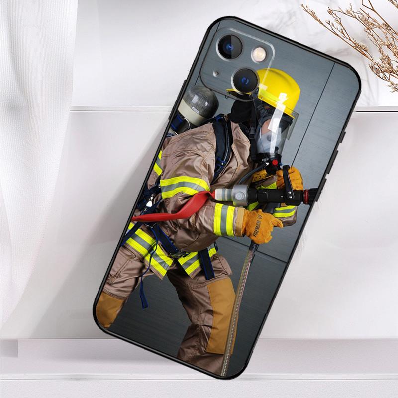 Чехол для телефона Пожарные Герои Пожарный для iPhone 16 15 14 13 12 11 Pro Max Mini X XR XS Max 7 8 Plus Задняя крышка