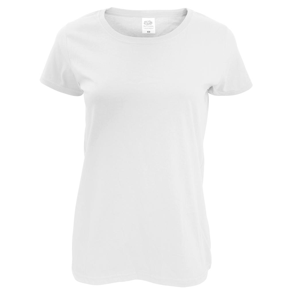 FRUIT OF THE LOOM Womens/Ladies Lady Fit Short-Sleeved T-Shirt