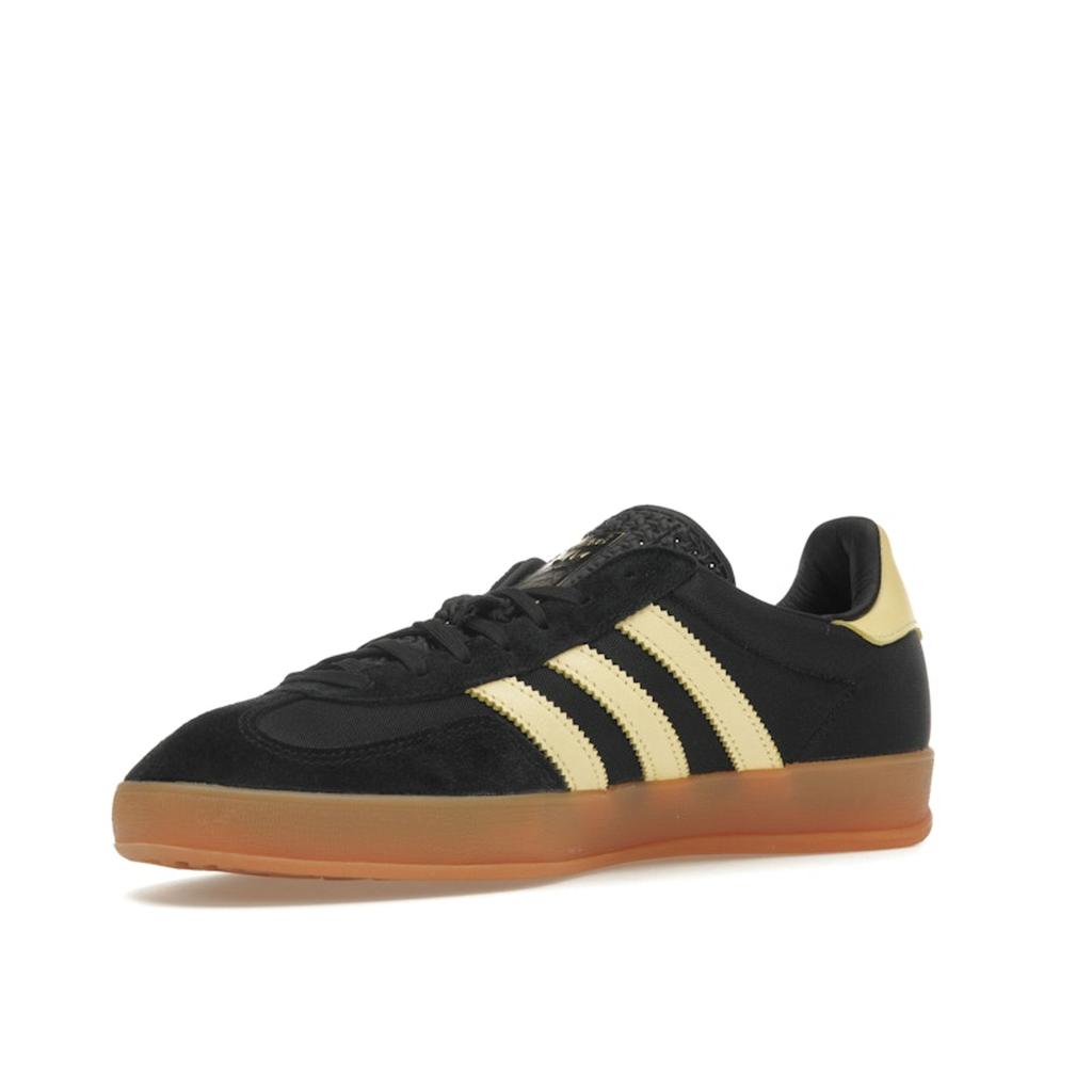Adidas Gazelle Indoor Black Almost Yellow Gum Unisex Sneakers Core-Black IG4999
