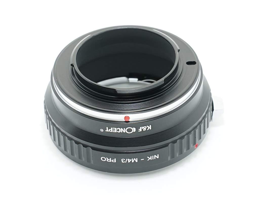 Адаптер для объектива Nikon AI на крепление Micro Four Thirds PRO с салфеткой для протирки линз K&F m4/3 NF-M43-PRO (KFM43PRO)