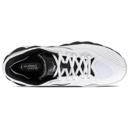 Mizuno Wave Enforce Tour 2 Удобная посадка Амортизация Прочные Низкие Теннисные Кроссовки Унисекс Кроссовки Белый Черный 61GA260009